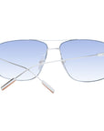 Ermenegildo Zegna Gray Men Sunglasses