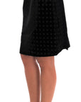 Dolce & Gabbana Baroque Embroidered Velvet Pencil Skirt