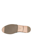 Dolce & Gabbana Black Floral Cotton Leather Espadrilles Shoes