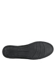 Dolce & Gabbana Black Gold Leather Classic Sneakers Shoes