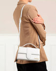 Jacquemus White Leather Crossbody Bag