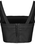 PINKO Black Polyester Tops & T-Shirt