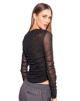 PINKO Black Polyester Sweater