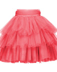 PINKO Pink Nylon Skirt