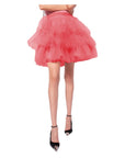 PINKO Pink Nylon Skirt