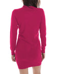 Yes Zee Fuchsia Viscose Dress