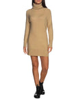 Yes Zee Beige Viscose Dress