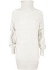 Yes Zee White Acrylic Dress