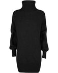 Yes Zee Black Acrylic Dress