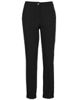 Yes Zee Black Polyester Jeans & Pant