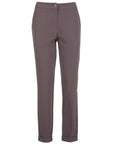 Yes Zee Gray Polyester Jeans & Pant