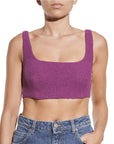 PINKO Purple Cotton Tops & T-Shirt