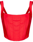 PINKO Red Polyester Tops & T-Shirt