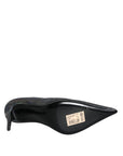 Dolce & Gabbana Multicolor Strass Leather Heels Pumps Shoes