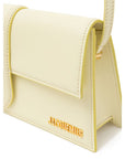 Jacquemus Yellow Leather Shoulder Bag