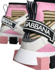 Dolce & Gabbana Multicolor Sorrento Socks Logo Sneakers Shoes