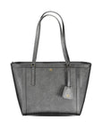 Ralph Lauren Black Leather Handbag