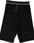 Dolce & Gabbana Black Cotton Stretch Women Cycling Underwear