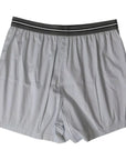 Dolce & Gabbana Gray Stripes Cotton Blend Boxer Shorts Underwear