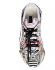 Dolce & Gabbana Multicolor Suede Fabric NS1 Sneakers Shoes