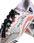 Dolce & Gabbana Multicolor Suede Fabric NS1 Sneakers Shoes