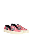 Saint Laurent Pink Cotton Sneaker