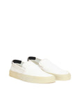 Saint Laurent White Cotton Sneaker