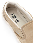 Dior Beige Leather Sneaker