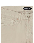 Tom Ford Beige Cotton Jeans & Pant