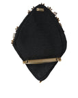 Dolce & Gabbana Gold Tone Brass Sacred Heart Crystal Embellished Brooch