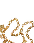 Dolce & Gabbana Gold Brass Crystal Bug Charm Pendant Statement Necklace