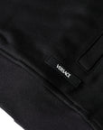 Versace Black Medusa Print Cotton Full Zip HoodieSweatshirt Sweater