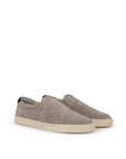 Brunello Cucinelli Gray Leather Sneaker