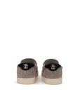 Brunello Cucinelli Gray Leather Sneaker