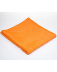 Just Cavalli Orange Cotton Men Beach Towel