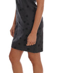 Dolce & Gabbana Chic Sleeveless Polka Dotted Wool Dress