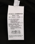 Dolce & Gabbana Chic Sleeveless Polka Dotted Wool Dress