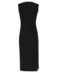 Versace Black Acetate Dress
