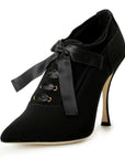 Dolce & Gabbana Black Viscose Pump
