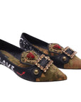 Dolce & Gabbana Black Calfskin Women Pump