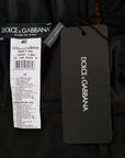 Dolce & Gabbana Chic Brown Mini Wool Blend Dress