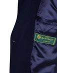 Made in Italy Blue Wool Vergine Blazer