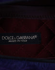 Dolce & Gabbana Plush Purple Sheep Fur Loafers