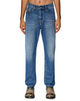 Diesel Blue Cotton Jeans & Pant