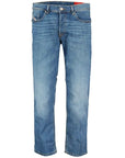 Diesel Blue Cotton Jeans & Pant