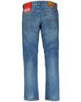 Diesel Blue Cotton Jeans & Pant