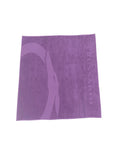 Trussardi Beachwear Purple Cotton Men Beach Towel