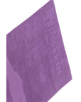 Trussardi Beachwear Purple Cotton Men Beach Towel