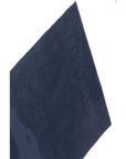 Trussardi Beachwear Blue Cotton Men Beach Towel