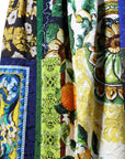 Dolce & Gabbana Multicolor Patchwork Sicily Long Maxi Skirt